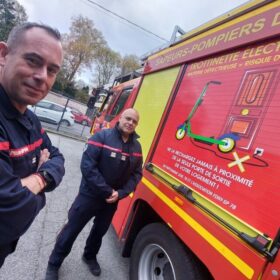 Pompiers - Batteries lithium