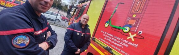 Pompiers - Batteries lithium